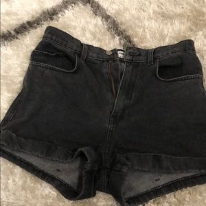 High waisted American apparel shorts